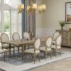 Ludin - Butterfly Leaf Dining Table - Taupe - Image 4
