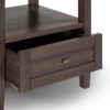 Warm Shaker - End Table - Warm Walnut Brown - Image 3