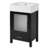 Bathroom Vanity With Sink And Ample Storage - Black - Image 13