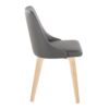 Marche - Contemporary / Dining Chair (Set of 2) - Natural / Gray - Image 3