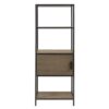 Darley - 3 Shelf Bookcase With Storage Cabinet - Gray - Image 8