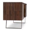 Lowry - TV Media Stand - Distressed Charcoal Brown - Image 3