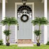 Artificial Dracaena Tree Indoor Faux ery Plant For Decoration, 150Cm - Green - Image 9