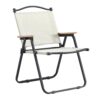 Folding Outdoor Chair For Indoor, Outdoor Camping, Picnics, Beach, Backyard, Bbq, Party, Patio - Beige - Image 6