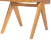 Chandigarh - Dining Room Chairs With Rattan And Solid Wood (Set of 2) - Natural - Image 11