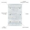 Macau - Non - Slip Accent Rug - Multicolor / White / Gray - Image 5