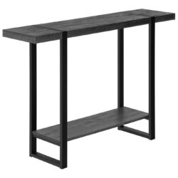 Accent Console Table For Entryway, Contemporary - Black