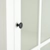Retro Style Hutch Cabinet With Single Glass Door, China Cabinet For Home, Office, Or Studio - White - Image 14