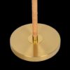 Allure - 2 Light Floor Lamp, Gold, Natural Tube, Double On / Off Pull Chain - Gold / Rattan - Image 4