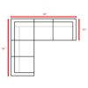 Outdoor Sofa Seating Group With Cushions, Weather Resistant - Brown - Image 3