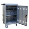 30 And 2 Bay Mobile School Charging Cart Station For Chromebook, Tablet And Laptop Computer With Power Strip Included - Silver - Image 10