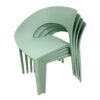 1 Piece Designed Single Chair, UV Resistant, Waterproof And Wear Resistant - Haze Green - Image 10