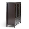 Connaught - Tall Storage Cabinet - Dark Chestnut Brown - Image 3