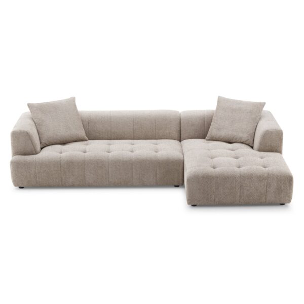 Kaynes - Right Sectional Sofa - Mocha