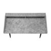 Computer Desk For Home Office, Laptop, Storage Shelves, Versatile Placement - Gray - Image 3