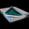 Bib Nl - 12" Eastern King Pro Gel Hybrid Medium - Dark Gray - Image 3
