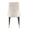 Dining Chairs Living Room Chair Modern Kitchen Armless Side Chair (Set of 4) - Beige - Image 8