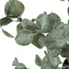35" Tall, Artificial Plant, Eucalyptus Tree, Indoor, Faux, Fake, Floor, Greenery, Potted, Decorative - Green / Black - Image 3