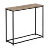 Accent Console Table For Entryway, Contemporary Convenient Design - Taupe - Image 6