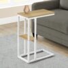 Accent Table, C - Shaped, Contemporary & Modern - Natural - Image 10