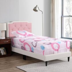 Charming Full Bed For Cozy Spaces - White