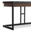 Erina - Desk - Distressed Charcoal Brown - Image 12