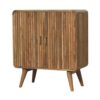 T Bar Ridged Cabinet - Brown - Image 3