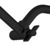 Sleek Design 4" Shower Arm Extension - Black - Image 12
