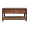 Regency - Woven Console Table With 2 Drawers - Brown - Image 10