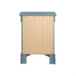 Louis Phillipe - 3 Drawer Nightstand - Teal