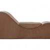 Solace - Chaise Lounge Chair Relaxation, Ergonomic Design With Soft Yet Firm High Density Foam Core, Removable Machinewashable Cover - Brown - Image 4