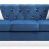 Raisa - Sofa - Navy Blue - Image 3