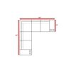 Rattan Seating Group With Cushions For 4 People - Gray - Image 3