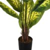 47" Tall, Artificial Plant, Evergreen Tree, Indoor, Faux, Fake, Floor, Greenery, Potted, Real Touch, Decorative - Green / Black - Image 2
