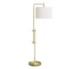 Lighting, Floor Lamp, Brass, Contemporary - Gold - Image 2