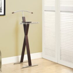 Bedroom Accent Organizer Suit Rack Bedroom - Espresso