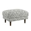 Jurie - Abstract Ottoman - Black - Image 8