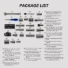 Tool Box With 266 Pieces Hand Tool Set - Black - Image 4