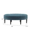 Martin - Surfboard Tufted Ottoman With Button Tufting - Blue - Image 3