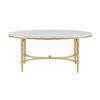 Bordeaux - Coffee Table - White / Gold - Image 5