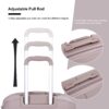 Hardshell Suitcase Double Spinner Wheels Pp Luggage Sets Lightweight Durable Suitcase With Tsa Lock, 3 Piece Set (20/24/28) - Griege - Image 7