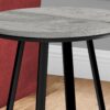 Accent Table, Side, Round Contemporary Convenient Design - Gray - Image 7