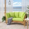Outdoor Expandable Daybed & Cushions - Teak - Image 5