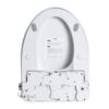 Smart Bidet Toilet Seat With Side Knob Adjustable Heated Seat With Water Temperature And Pressure Adjustment Portable Bidet - White - Image 7
