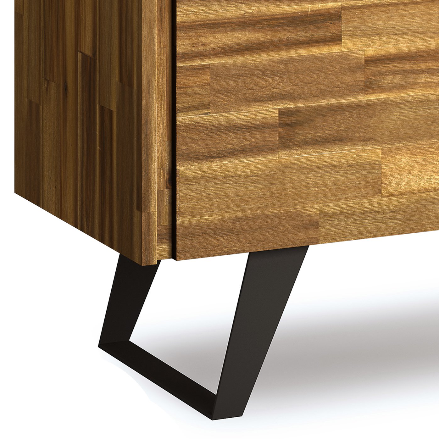 Lowry - Medium Storage Cabinet - Distressed Golden Wheat - Image 3