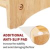 Gardenia - Raised Dog Bowl Stand For Medium Sized Dogs, Elevated Dog Bowls, Bamboo Raised Dog Bowl, Dog Food Bowl Stand, Feeding Station - Natural Wood - Image 3