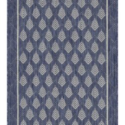 Sunshine - 2'7" X 7'3" Polypropylene Indoor, Outdoor Area Rug - Blue