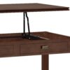 Artisan - Lift Top Coffee Table - Russet Brown - Image 3