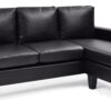 Jenna - Sofa Chaise - Black - Image 8