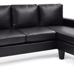 Jenna - Sofa Chaise - Black